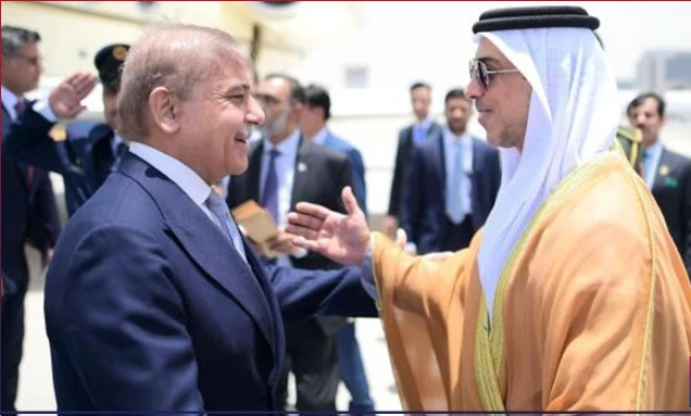 PM Shehbaz reaches Abu Dhabi on day-long visit