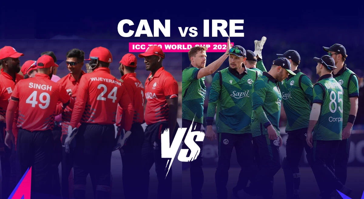 Ireland opt to bowl first against Canada