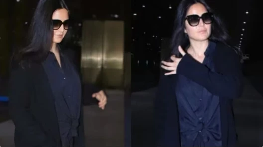 Where is pregnancy? Katrina Kaif’s smart return from London puts rumours on bed
