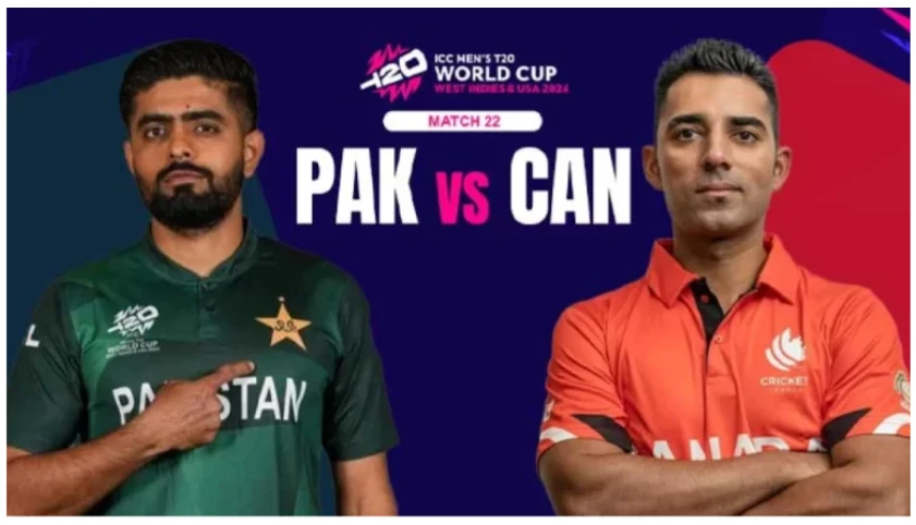 Pakistan take on Canada in a must-win T20 World Cup clash today