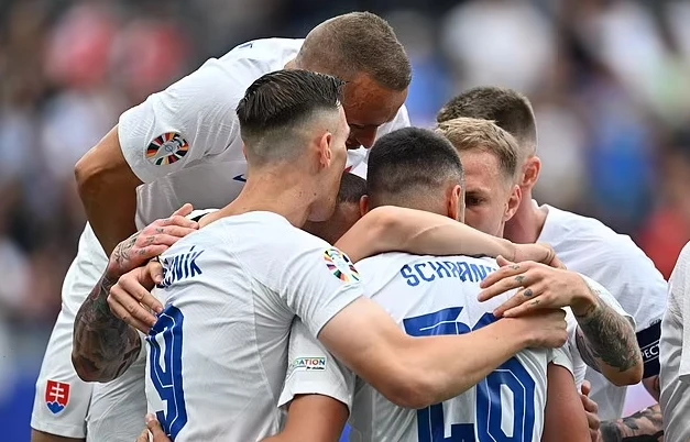 Schranz strikes as Slovakia beat Belgium at Euro 2024