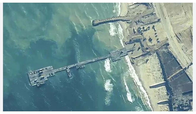 US's Gaza aid pier effort hit by repeated setbacks