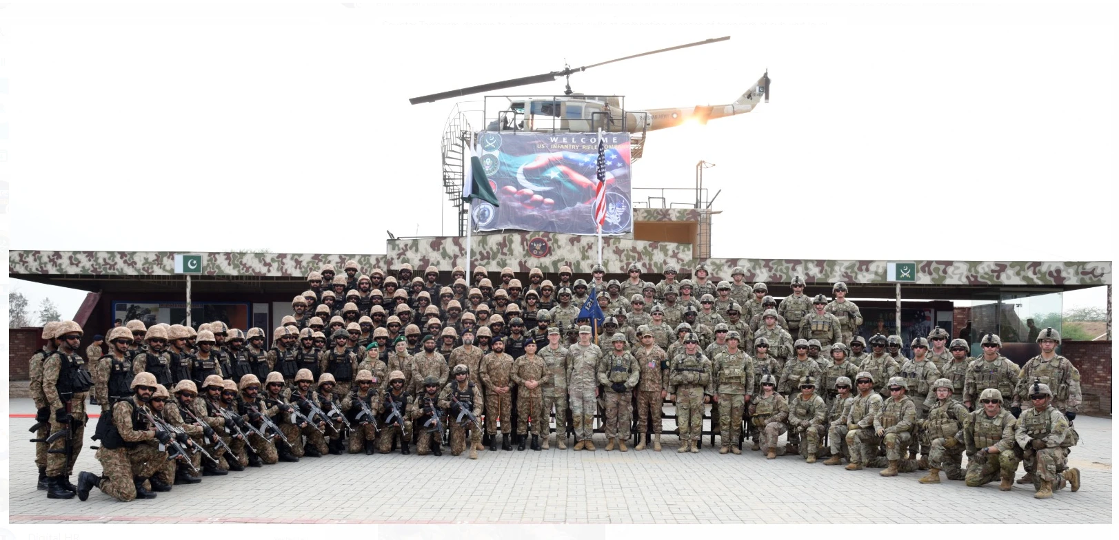 Pakistani, US forces lock in anti-terrorism drill at Pabbi