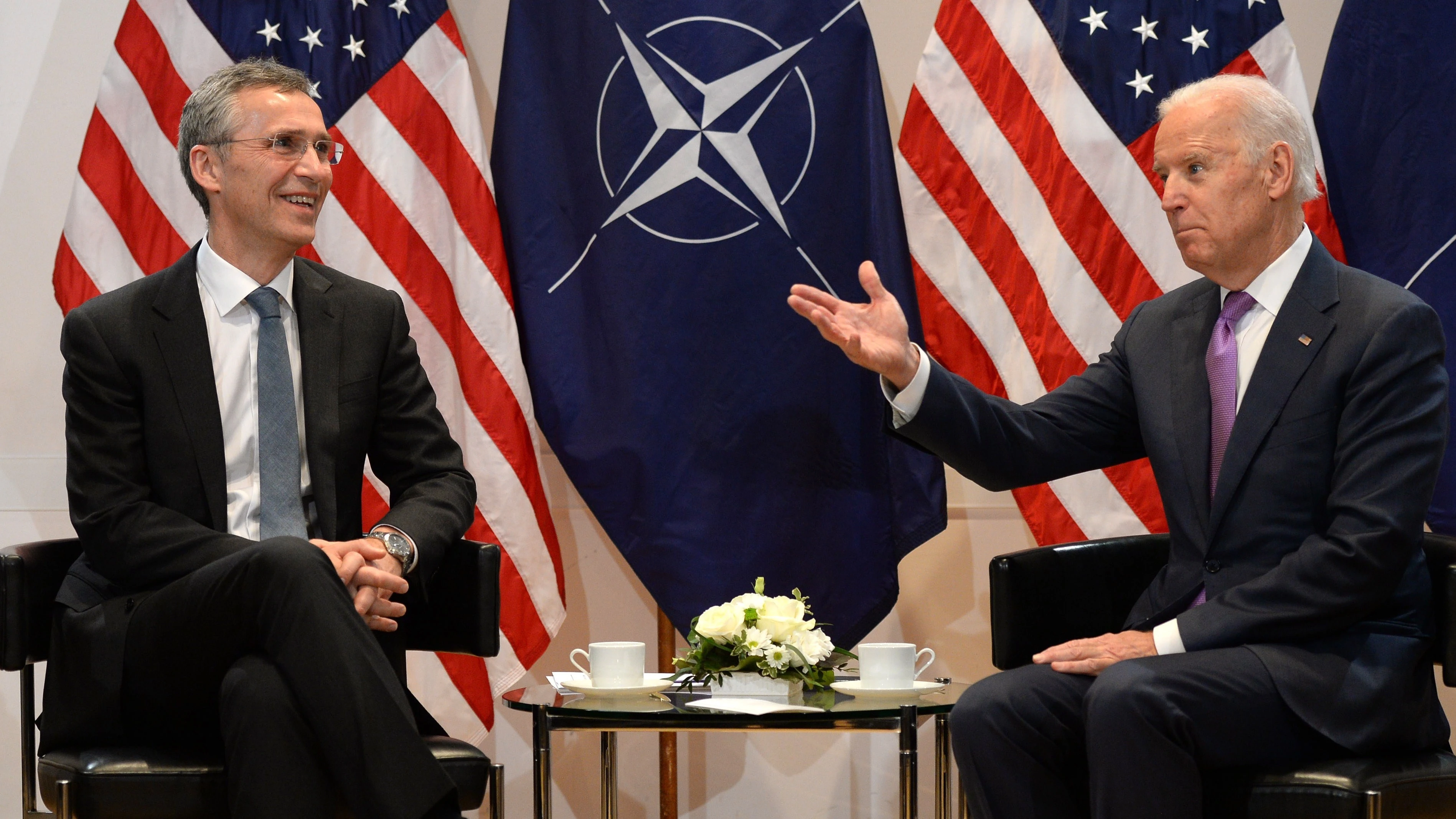NATO chief sidesteps questions on Biden's condition