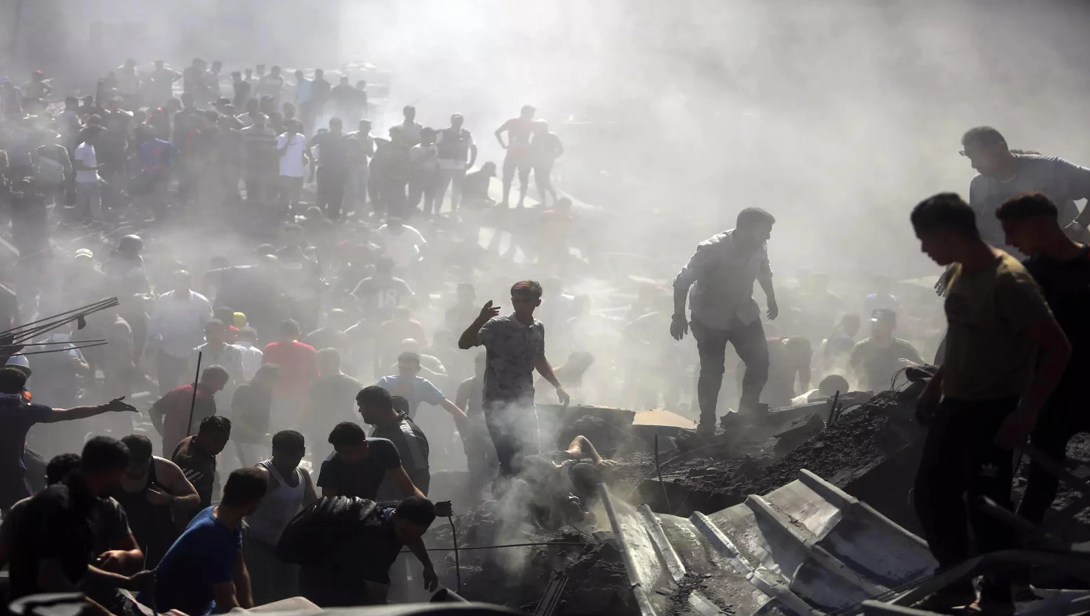 Israel strikes on school killed 16 in Gaza