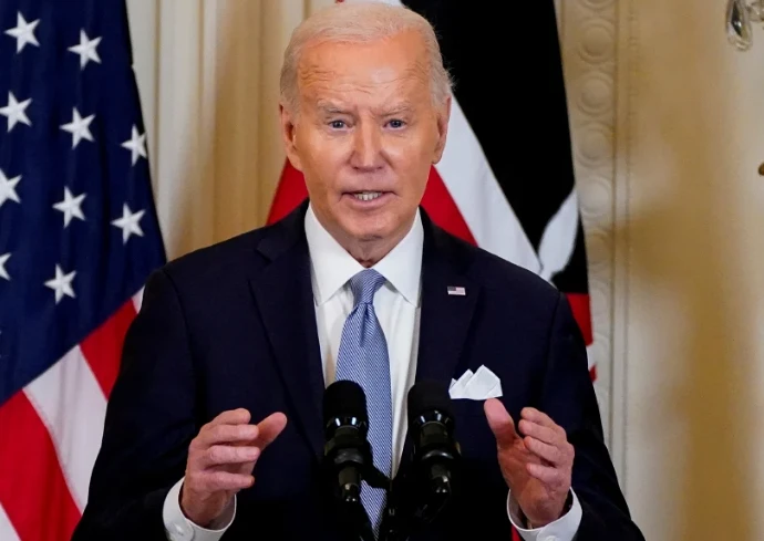 Most Dems want Biden to drop out, White House race tied: poll