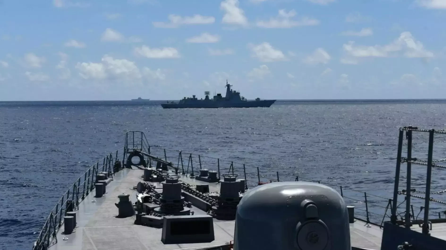 China says conducting joint military drills with Russia