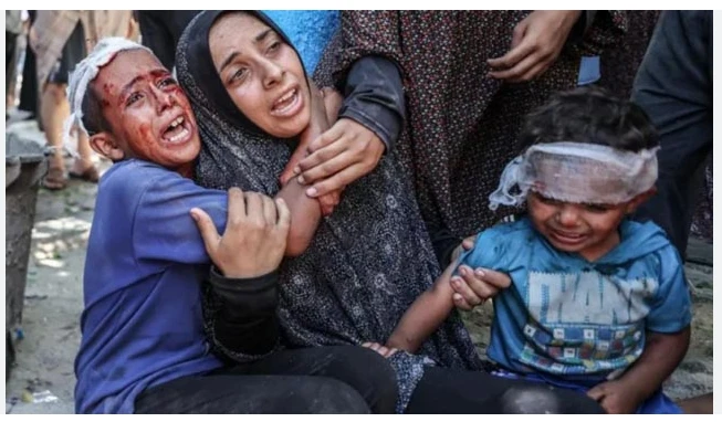 Gaza civil defence says 48 killed in three strikes