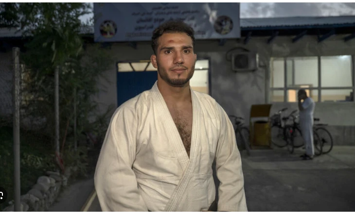 Only Olympian training in Taliban's Afghanistan to fulfil judo dream