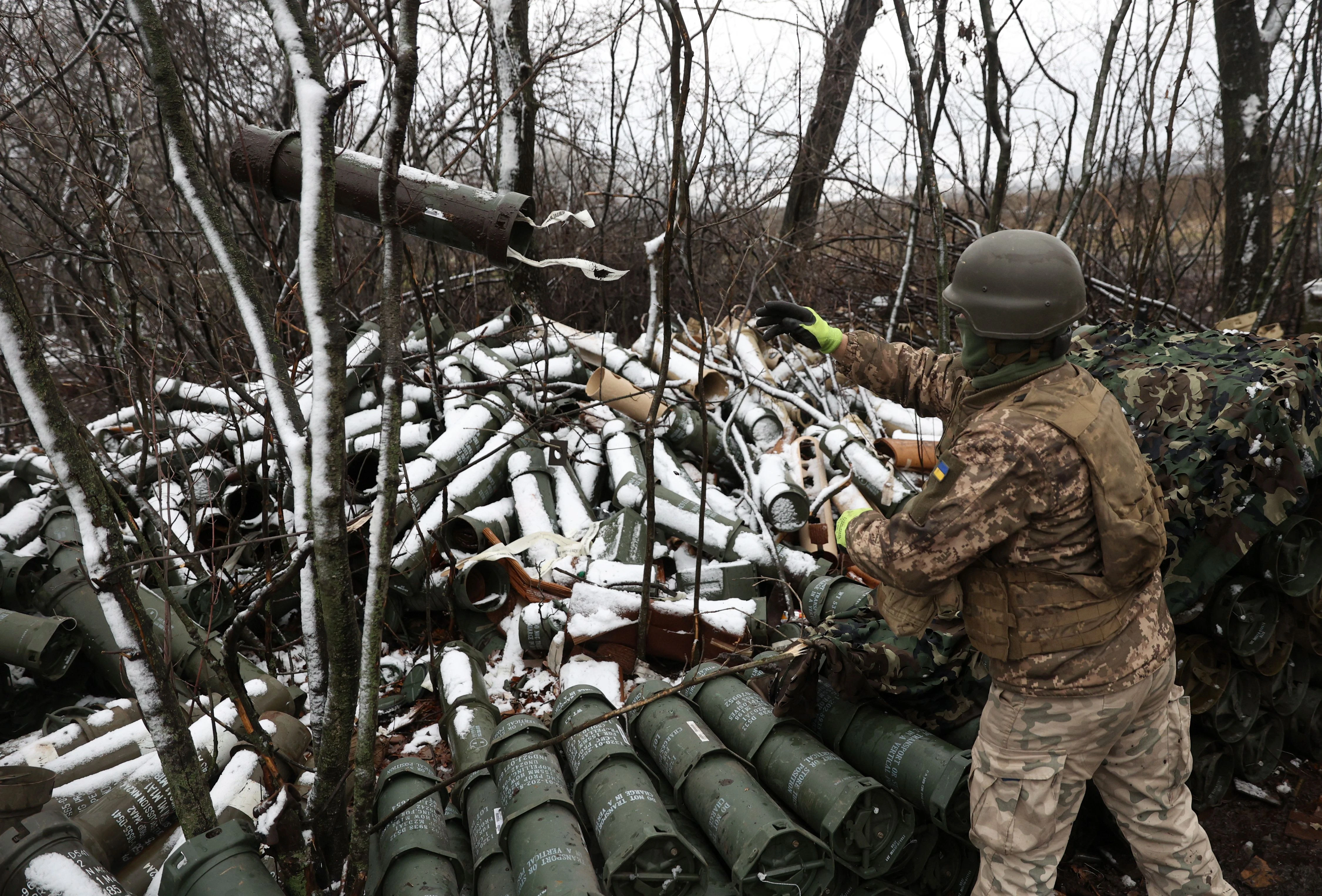 Ukraine says arming troops with ammo earmarked for scrap