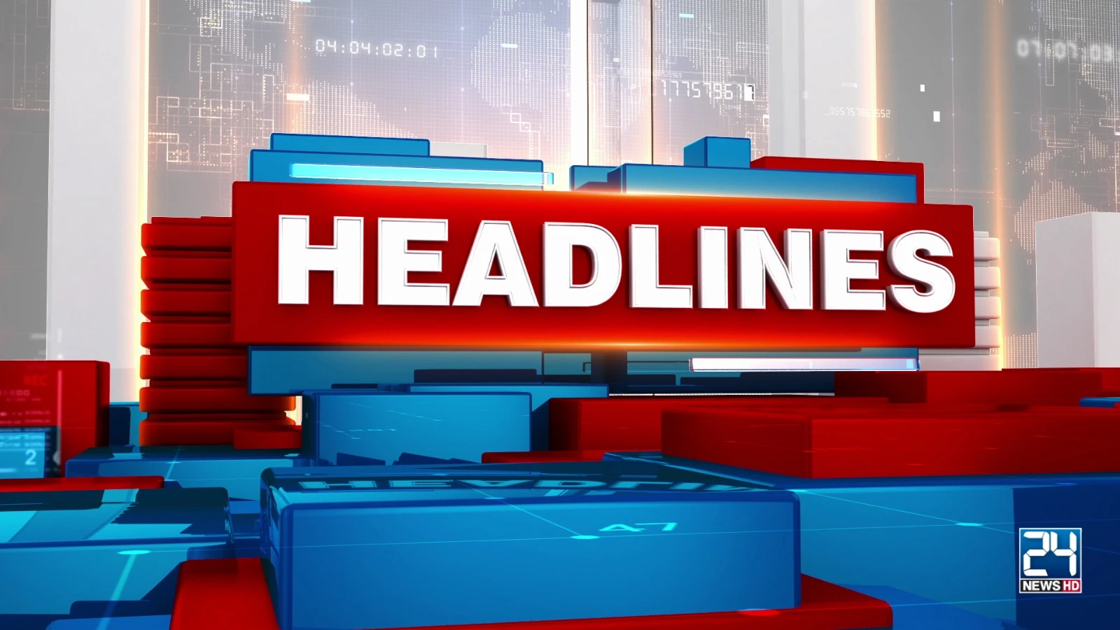 1:00 pm Top Headlines on 24Digital TV