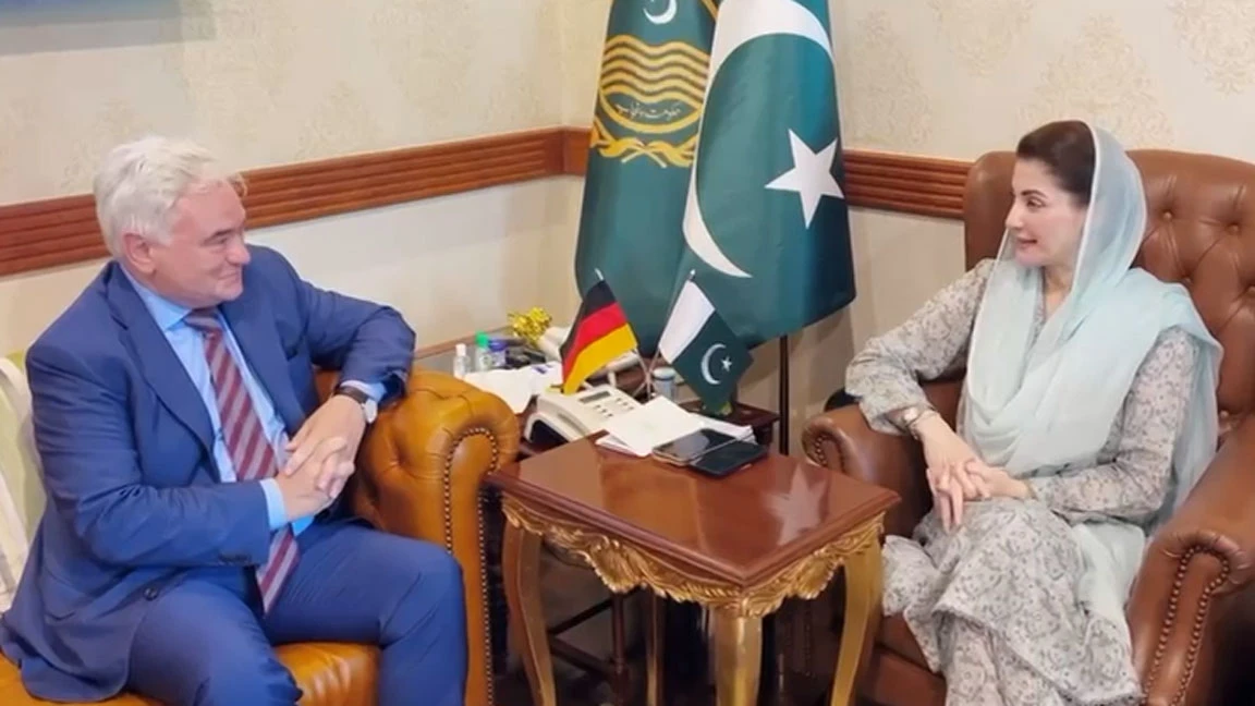 German envoy Alfred Grannas calls on Punjab CM Maryam Nawaz