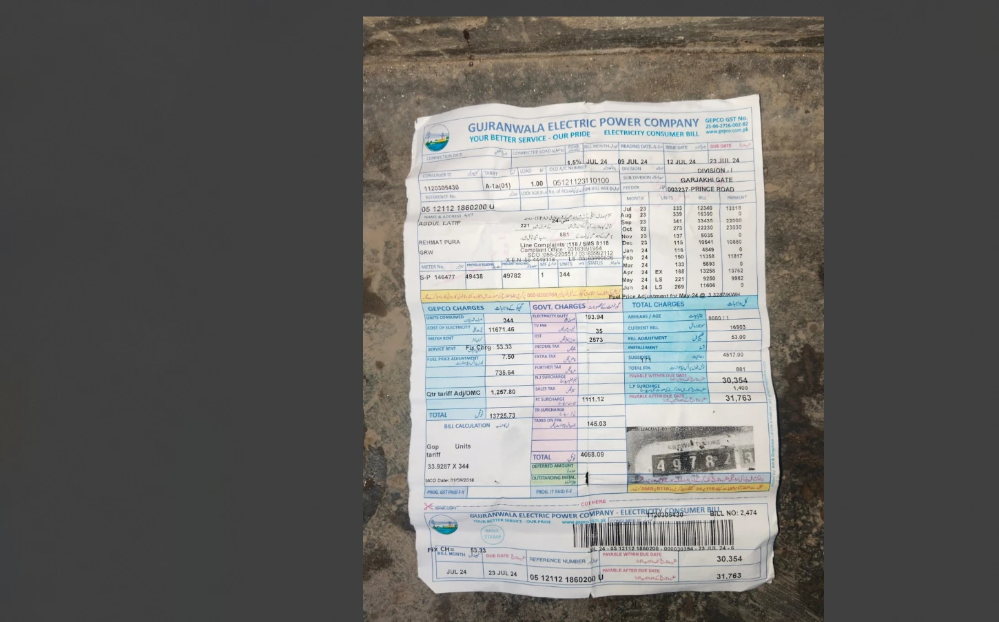 Man kills younger brother over ‘high electricity bill’ in Pakistan