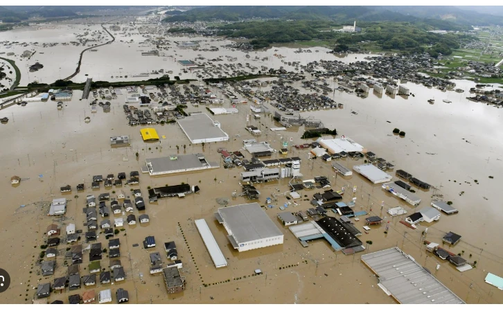 Thousands evacuated as record rains pound northern Japan
