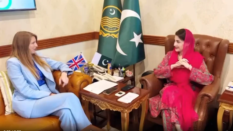 CM Maryam takes up collaboration in education field with British envoy