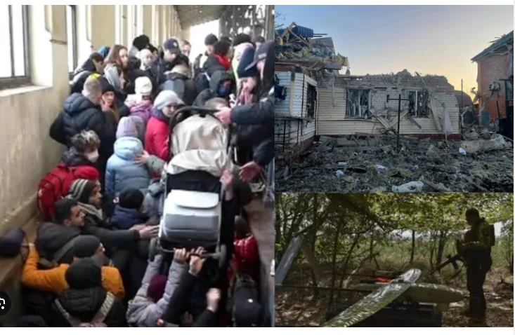 Thousands evacuated as Russia battles major Ukrainian border incursion