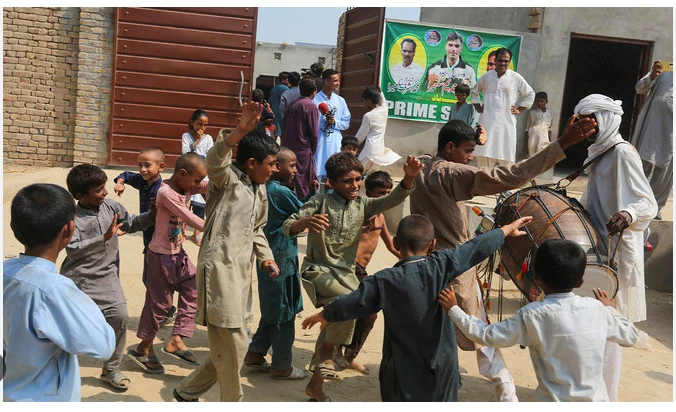 Joy in Pakistan village as local hero Arshad Nadeem spears Olympic gold