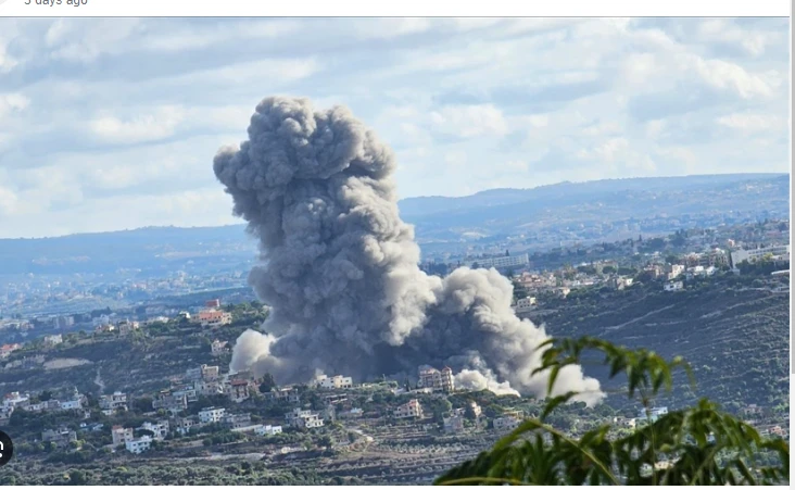 50 killed in Israeli strikes on south Lebanon