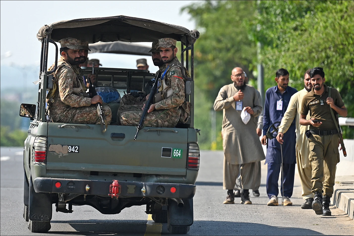 Nearly 13,000 security personnel guard SCO Summit