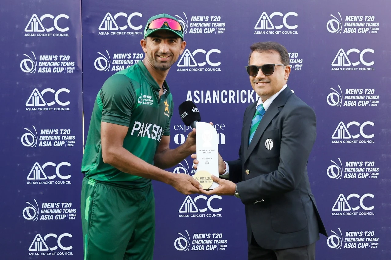 Haris fifty, Dahani five-fer propel Shaheens to semi-finals