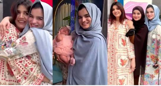 Kiran Ashfaque and Her New Born Spotted with Aliza Sultan