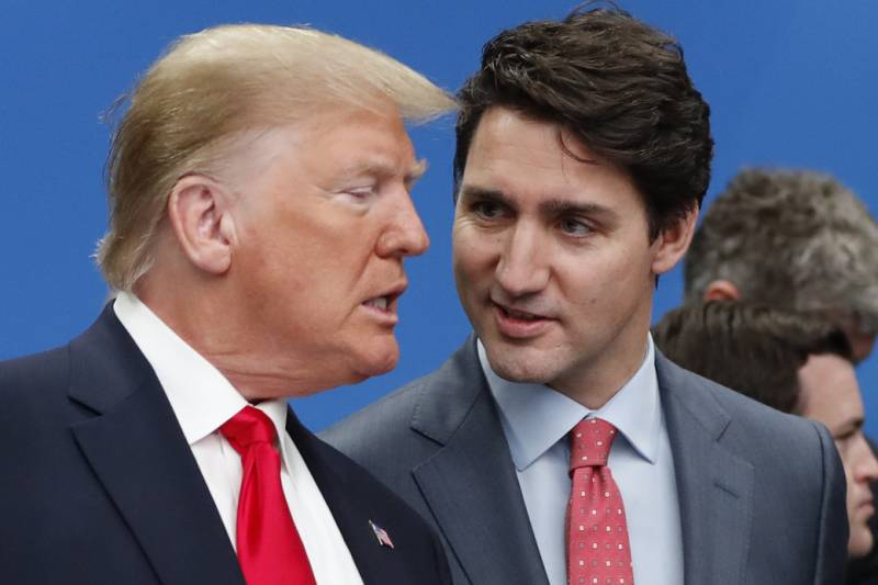 Trump calls meeting with Trudeau 'productive' after tariff threat