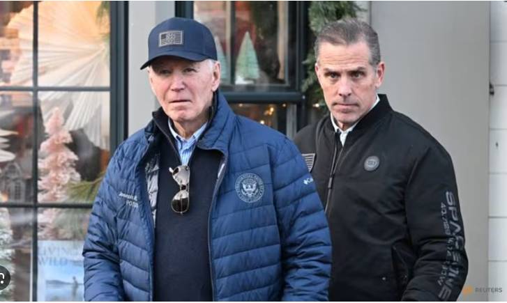 Biden pardons son Hunter in final weeks of presidency