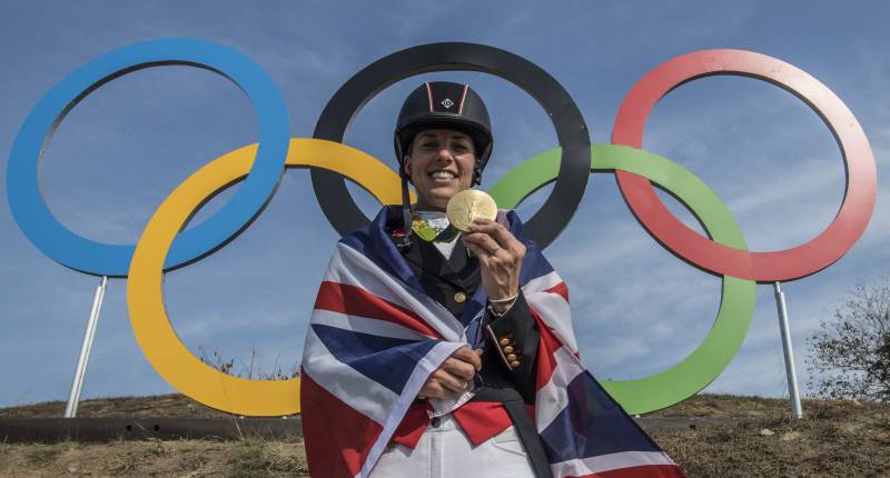 Olympic dressage star Dujardin given one-year ban for whipping horse