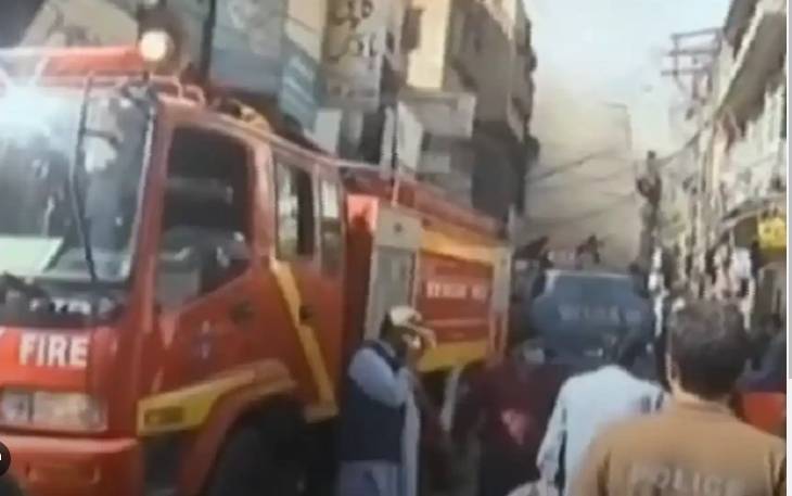 Delivery boy dies after fire breaks out in Rawalpindi high-rise