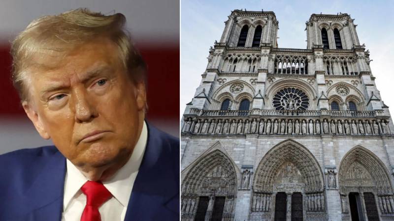 Trump in Paris for reopening of 'dazzling' Notre Dame