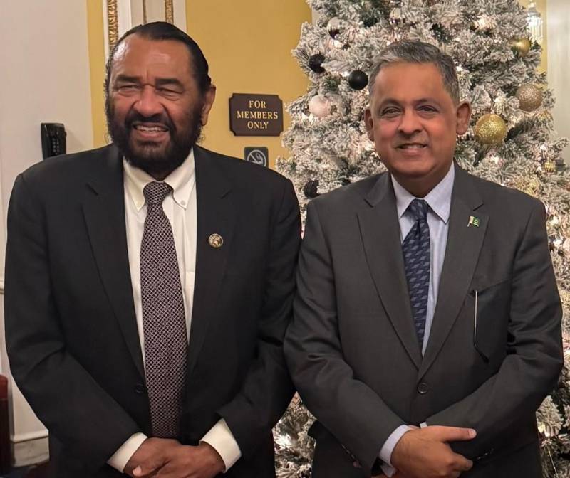 Ambassador Rizwan meets Congressman AlGreen