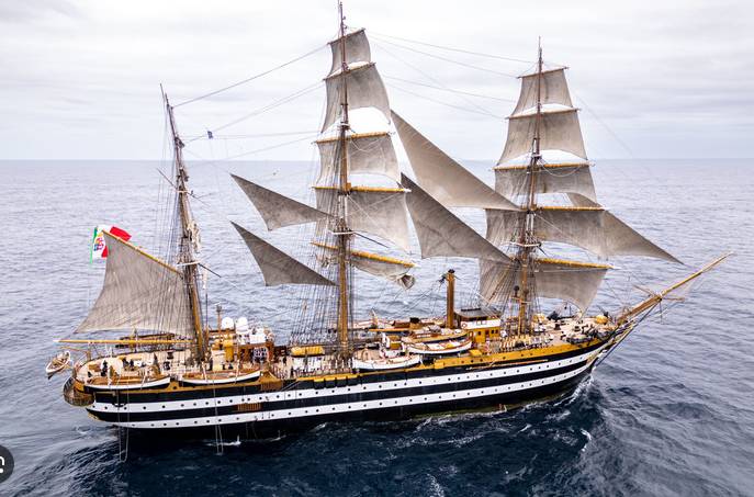 World’s most beautiful ship docks at Karachi Port