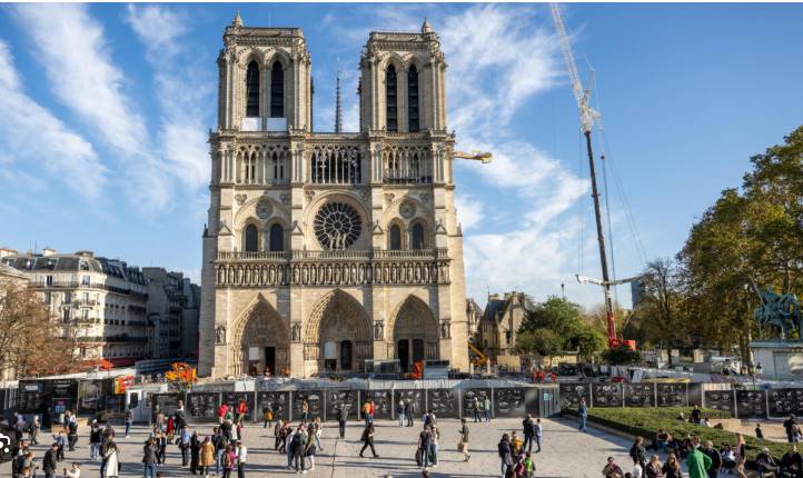Notre Dame reopens five years after shocking blaze