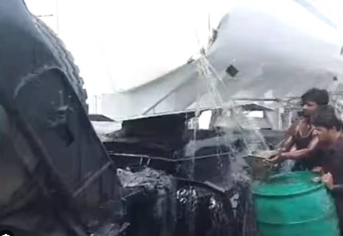 Oil thieves alert after tanker collides with trawler in Kemari