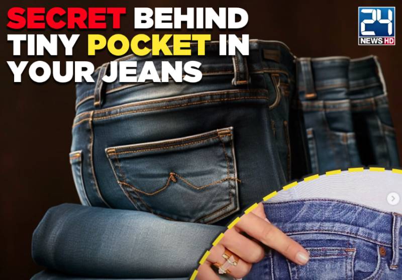 Secret behind tiny pocket in your jeans