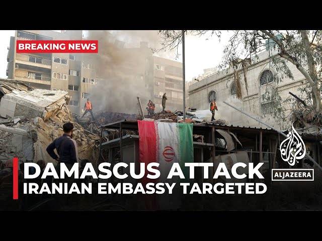 Iranian state media says embassy in Damascus 'attacked'