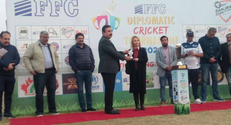 Media team wins FFC Diplomatic Cricket Tournament 2024