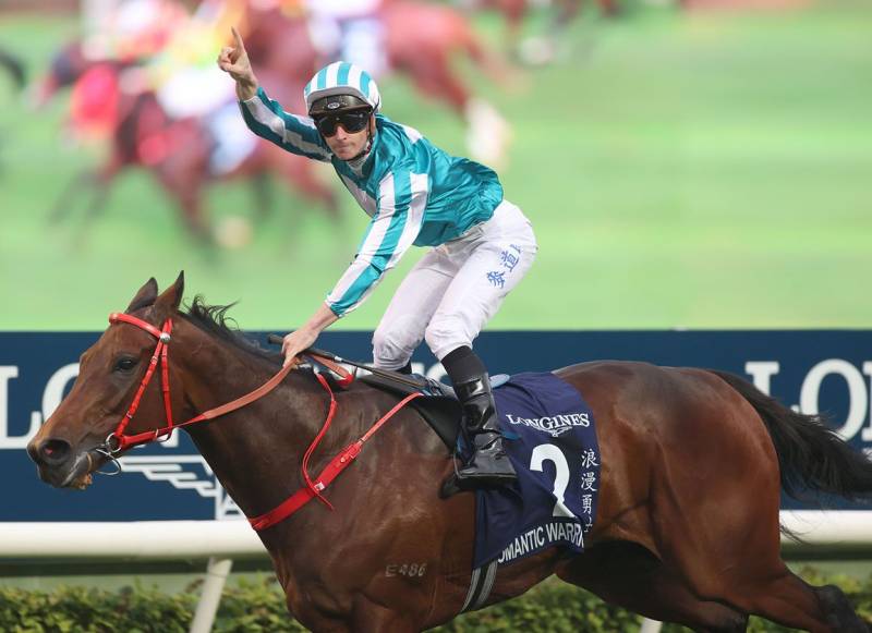 Romantic warrior becomes highest-earner with historic third Hong Kong cup win