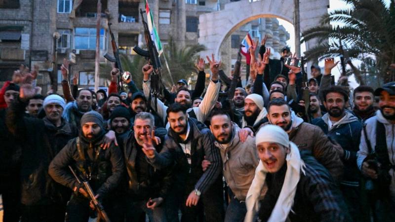 Syrian rebels celebrate end of Assad’s regime