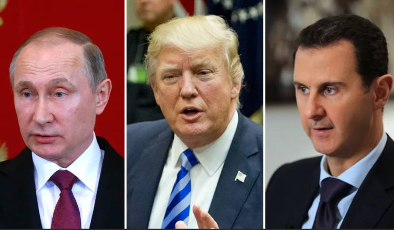 Trump says Assad 'fled' Syria after losing Russia's support