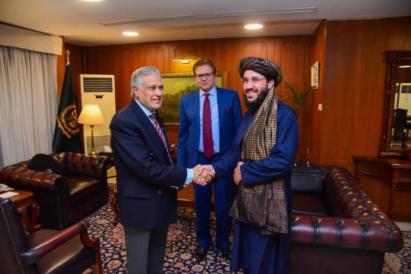 Afghan envoy calls on Deputy PM Ishaq Dar