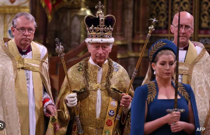 King Charles III says felt 'anxious' about crown 'wobbling'