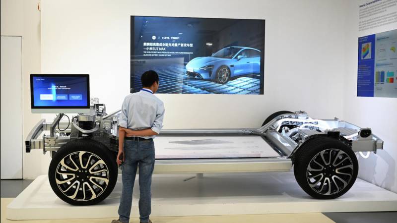 Car giant Stellantis and Chinese firm CATL plan $4bn battery plant in Spain