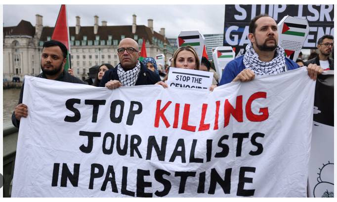 104 journalists killed in 2024, over half in Gaza, six in Pakistan