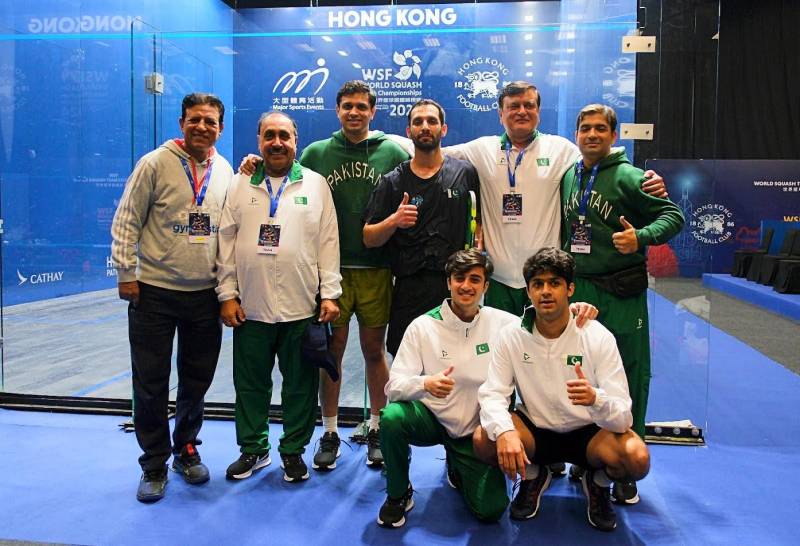 Unbeaten Pakistan qualify for playoffs in WSF World Team Squash C’ship