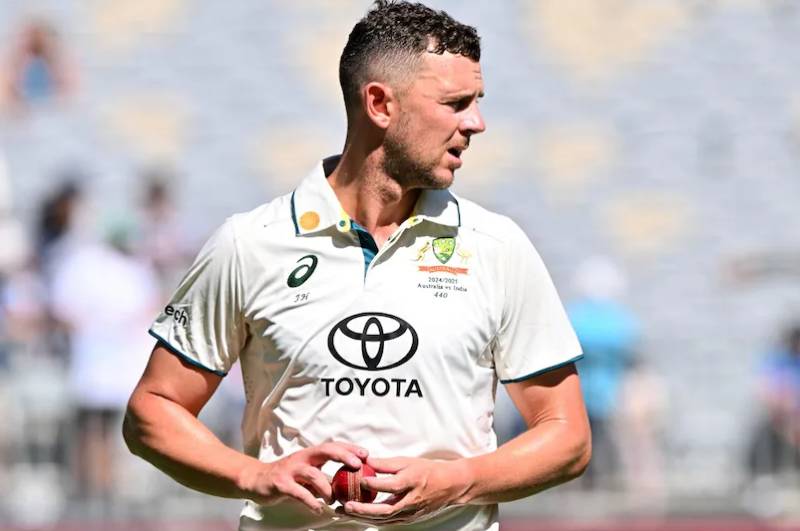 Injured Hazlewood likely to miss rest of Australia-India series