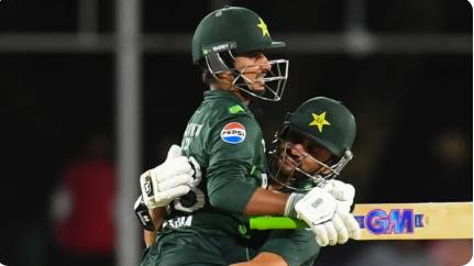 Saim, Salman shine as Pakistan beat South Africa in first ODI 