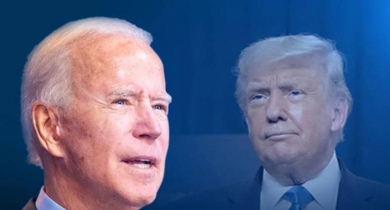 Fade out: Biden disappears into background