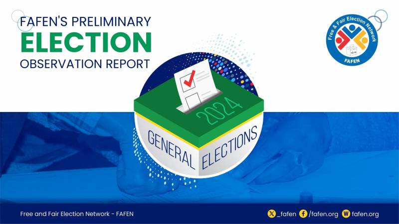 Fafen releases analysis report on Feb 8 General Elections in Pakistan