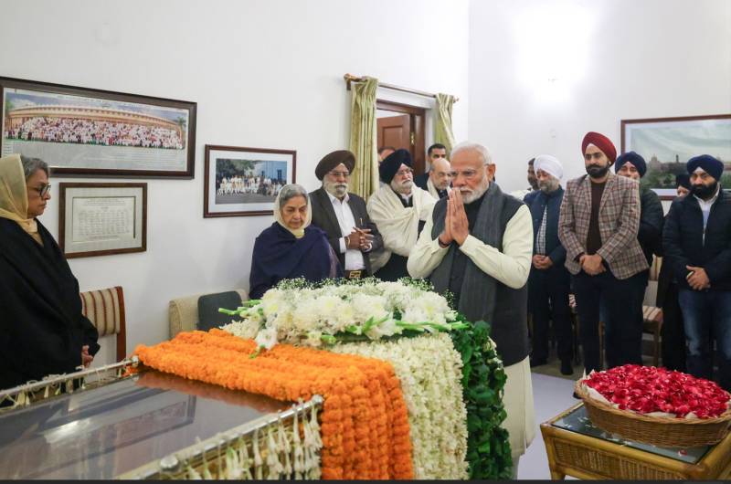 Indian state funeral for former PM Manmohan Singh held